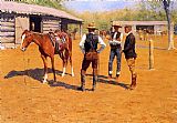 Buying Polo Ponies in the West by Frederic Remington
